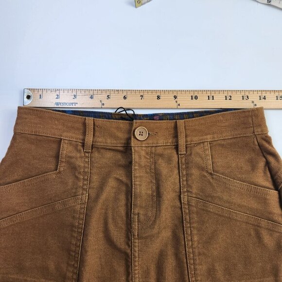 Prana Mini A-Line Nikit Shirt Walnut Size 4 NEW - Picture 11 of 13